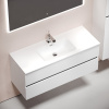 Тумба под раковину Sancos Urban UR120-1W 120х50 подвесная цвет белый